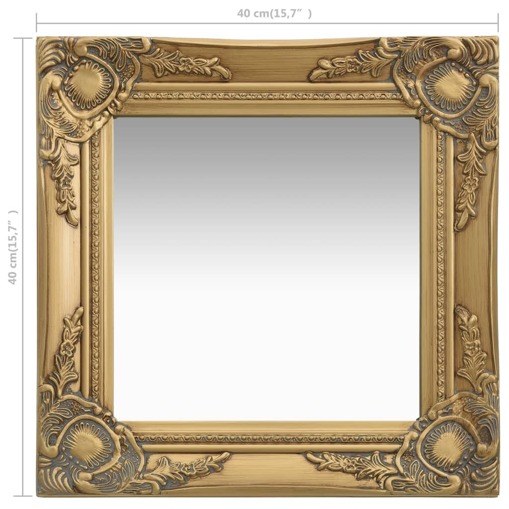 Wall Mirror Baroque Style
